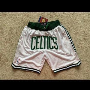 Boston Celtics Just Don NBA Basketball Shorts - M